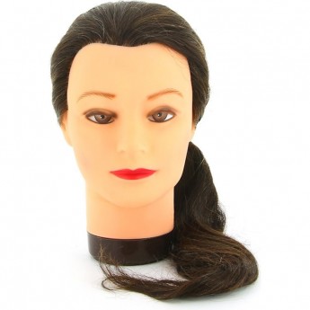 Голова-манекен учебная "шатенка" для парикмахеров DEWAL M-4151XL-6 Голова-манекен учебная "шатенка" для парикмахеров DEWAL M-4151XL-6