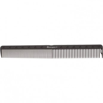Расческа рабочая DEWALCARBON black комбинированная, черная 18 см Расческа рабочая DEWALCARBON black комбинированная, черная 18 см